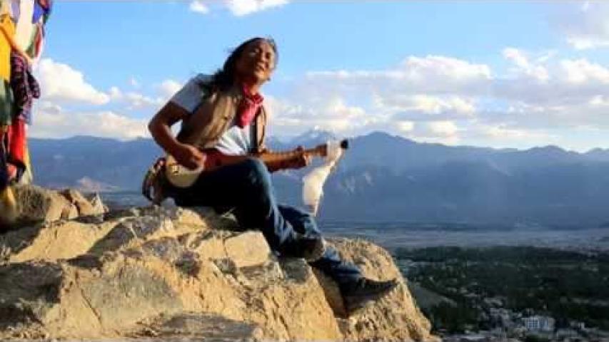 Preview image for the video "CRANE SONG - Tenzin Choegyal. Filmed in LEH Ladakh".